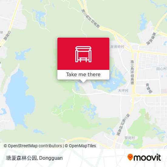 塘厦森林公园 map