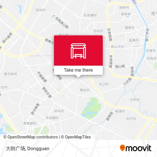 大朗广场 map