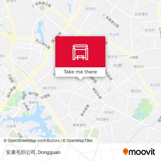 安康毛织公司 map