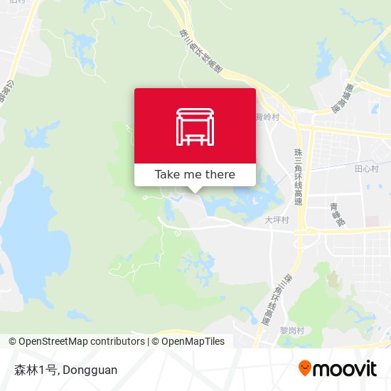 森林1号 map