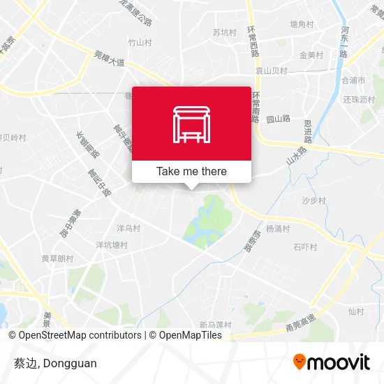 蔡边 map