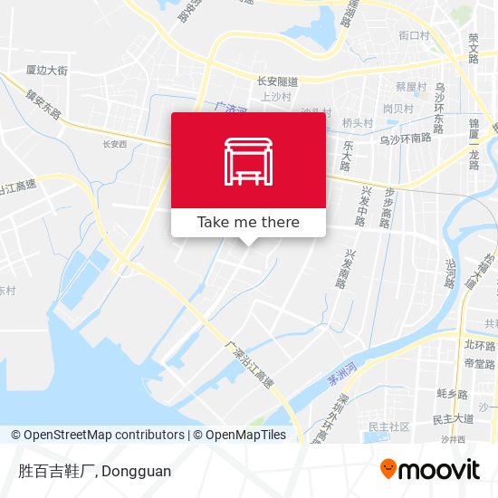 胜百吉鞋厂 map