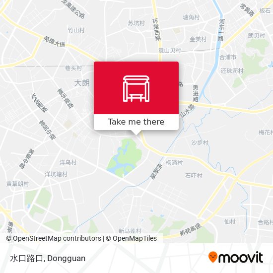 水口路口 map