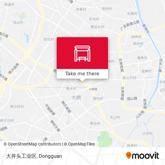 大井头工业区 map