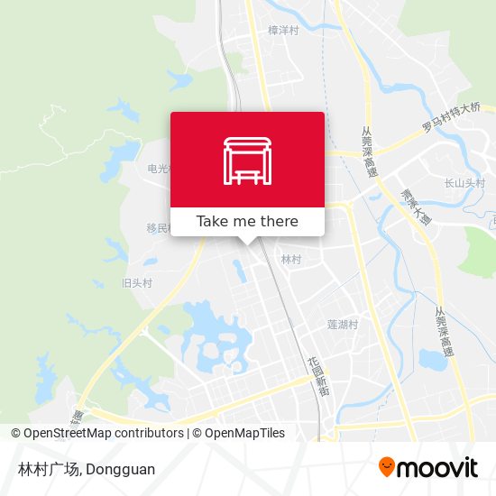 林村广场 map