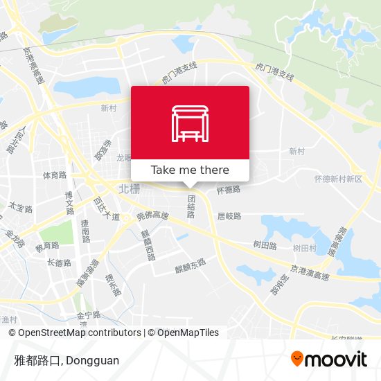 雅都路口 map