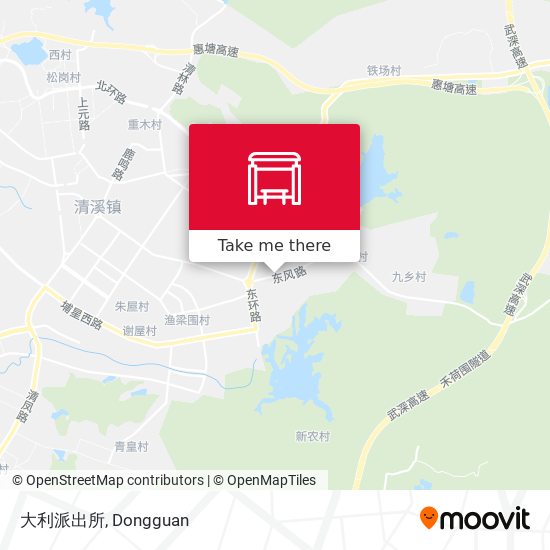 大利派出所 map