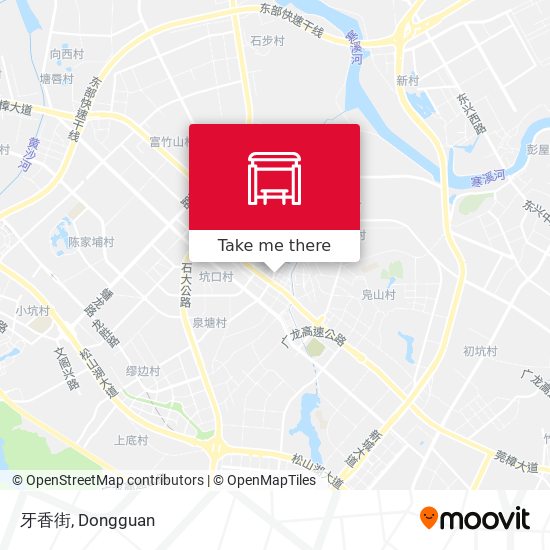 牙香街 map