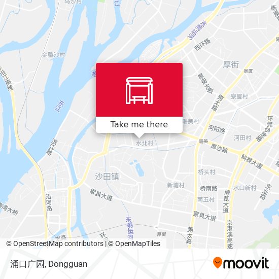 涌口广园 map