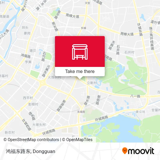 鸿福东路东 map