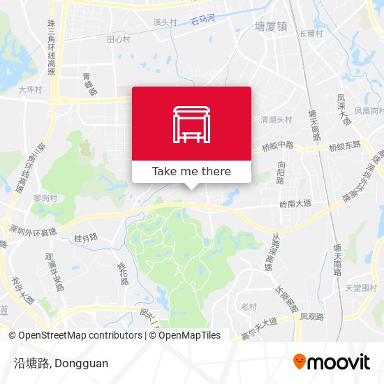沿塘路 map