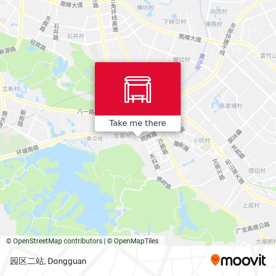 园区二站 map