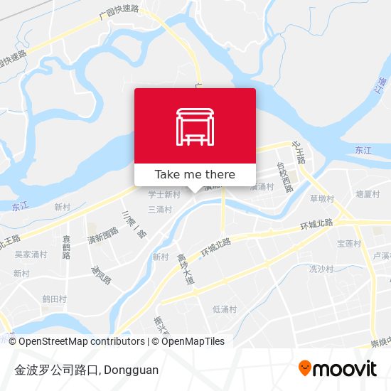 金波罗公司路口 map