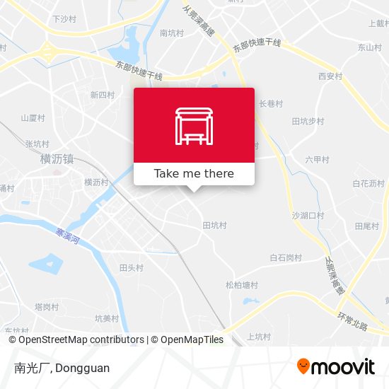 南光厂 map