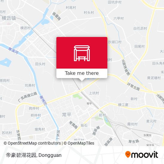 帝豪碧湖花园 map