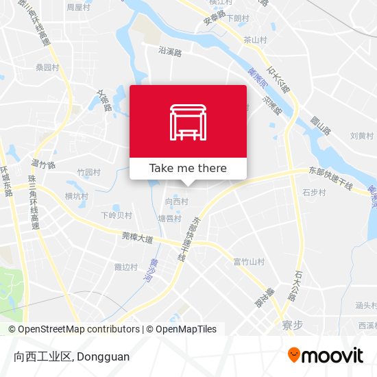 向西工业区 map