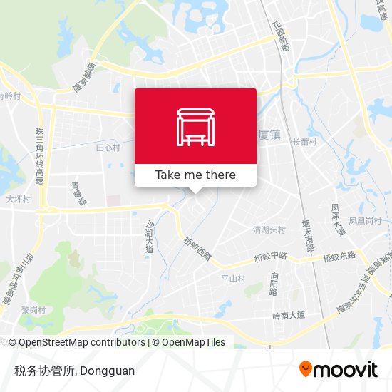 税务协管所 map