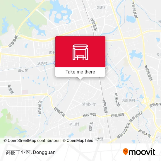 高丽工业区 map