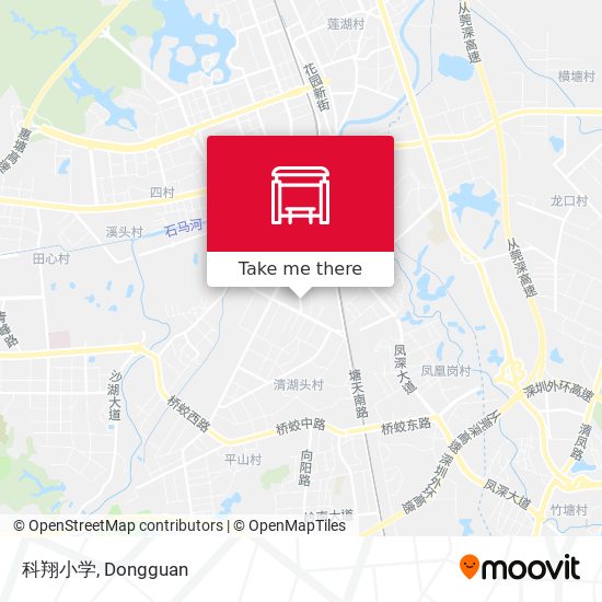 科翔小学 map