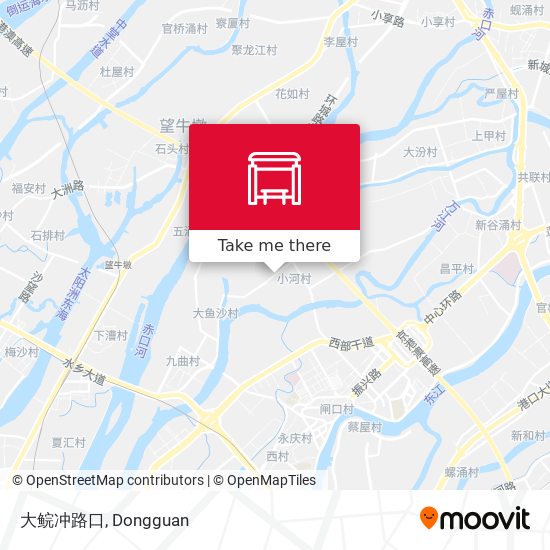 大鲩冲路口 map