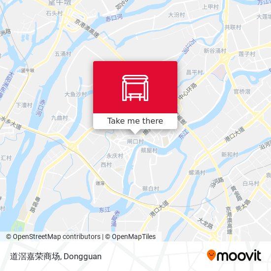 道滘嘉荣商场 map