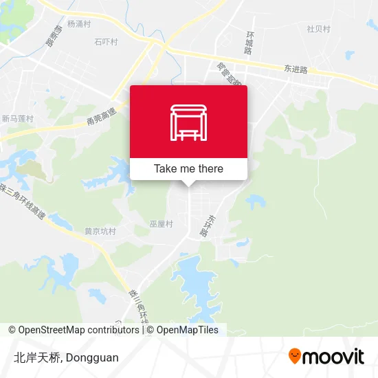 北岸天桥 map