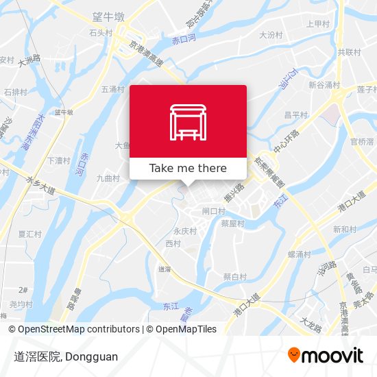 道滘医院 map