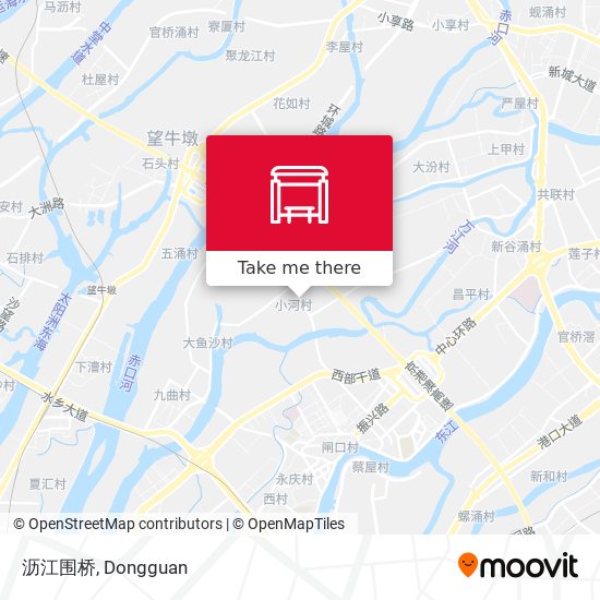 沥江围桥 map