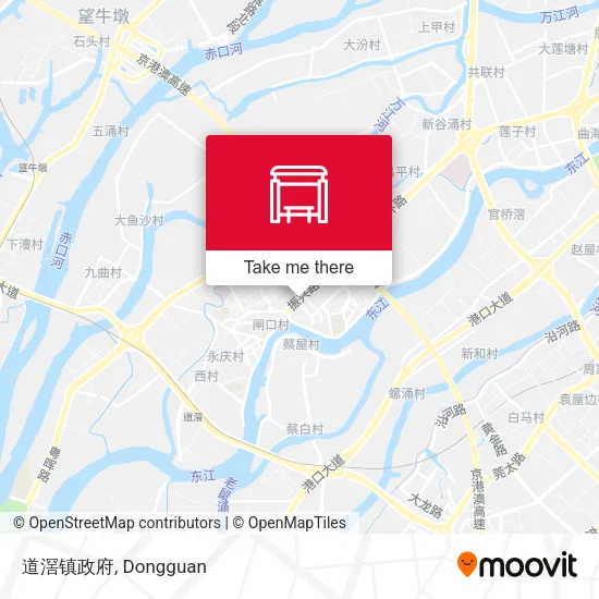 道滘镇政府 map