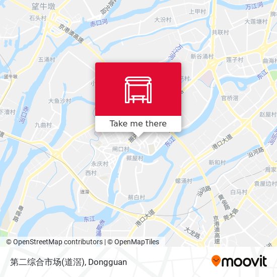 第二综合市场(道滘) map