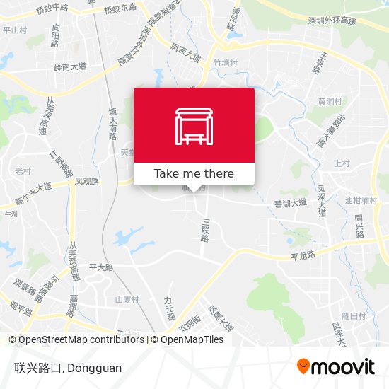 联兴路口 map