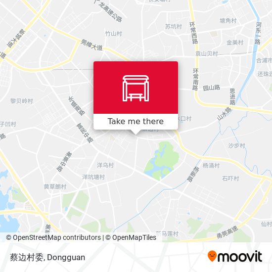 蔡边村委 map