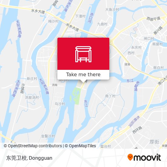 东莞卫校 map