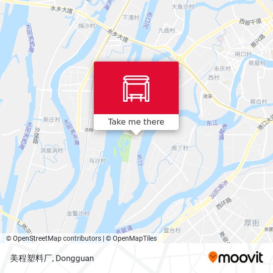 美程塑料厂 map