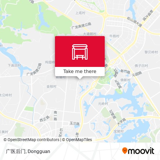 广医后门 map