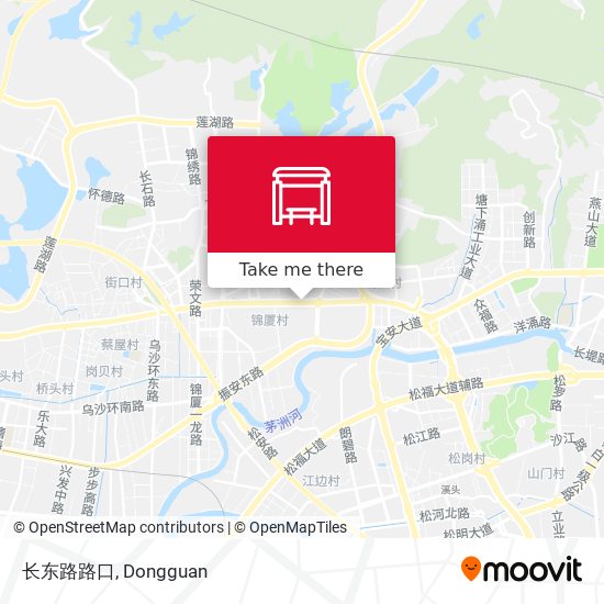 长东路路口 map