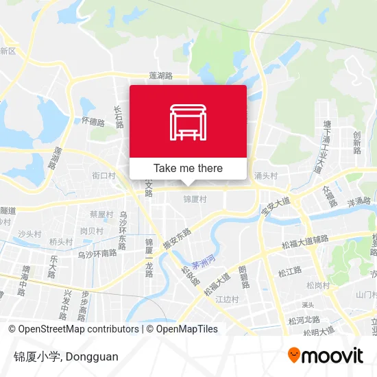 锦厦小学 map