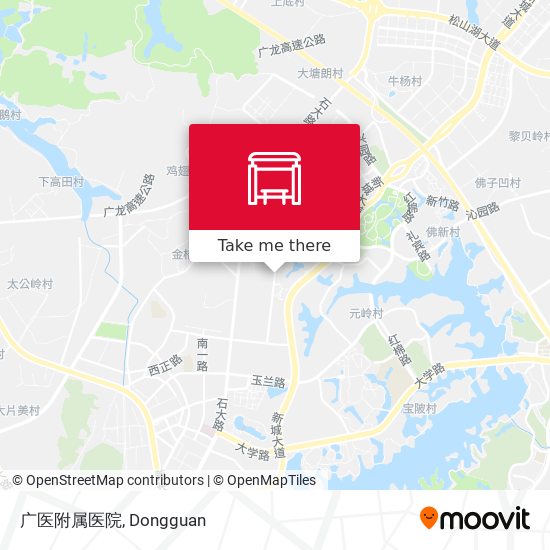 广医附属医院 map