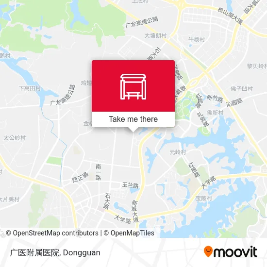 广医附属医院 map
