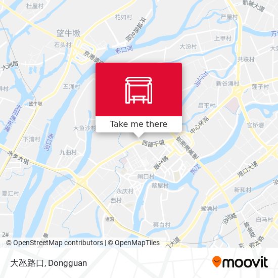 大氹路口 map