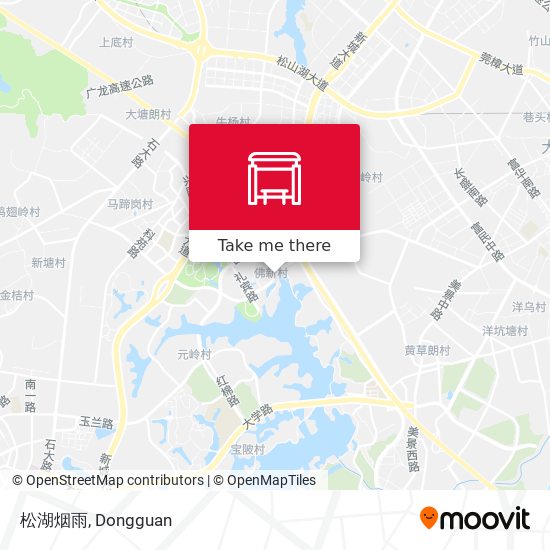 松湖烟雨 map