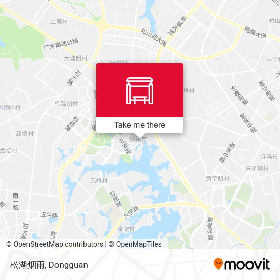 松湖烟雨 map