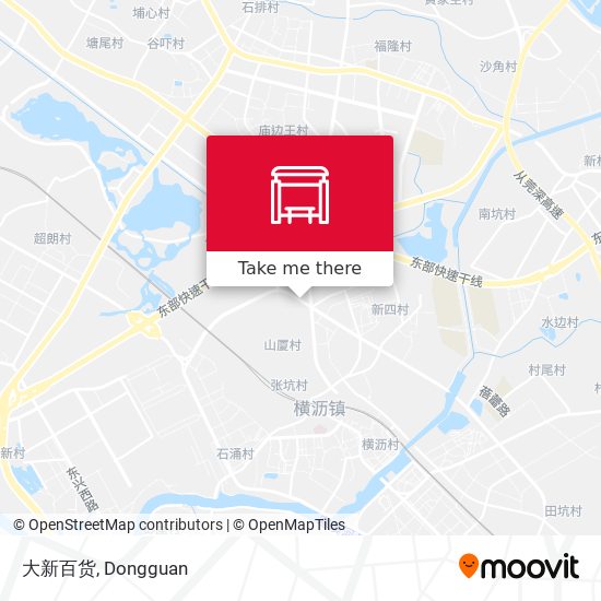 大新百货 map