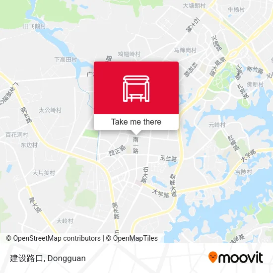 建设路口 map