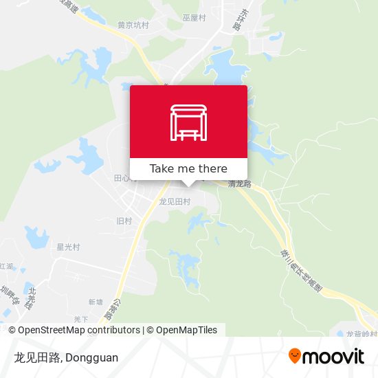 龙见田路 map