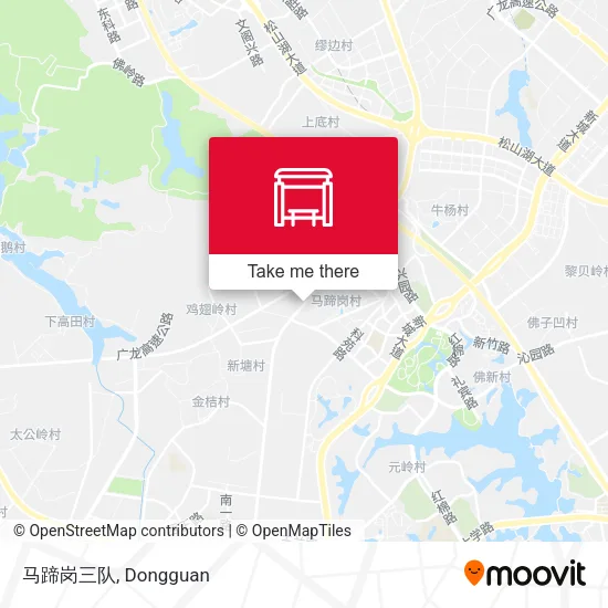 马蹄岗三队 map