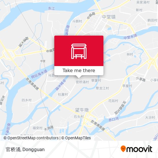 官桥涌 map