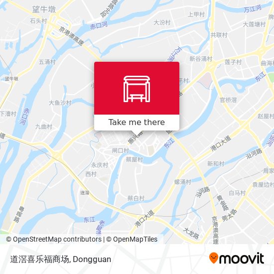 道滘喜乐福商场 map