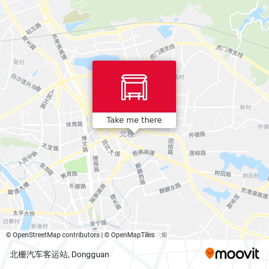 北栅汽车客运站 map