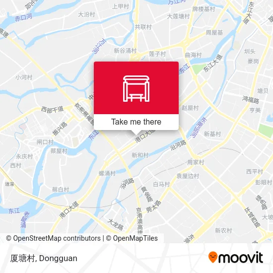 厦塘村 map